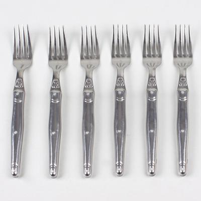Coffret 6 fourchettes laguiole inox