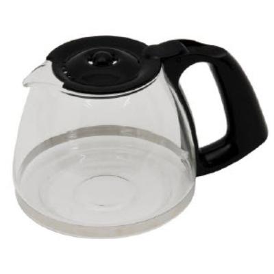 Pièces Détachées Cafetière, Expresso Moulinex - Verseuse Verre Noire Heliora Fg11/12 - Ref: FH900110
