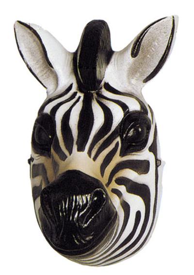 Masque J. de La Fontaine Zèbre