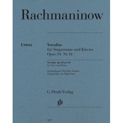 Vocalise Op.34/14
