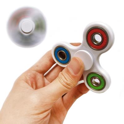 Fidget Hand spinner Tri ABS blanc Zutta-Tech