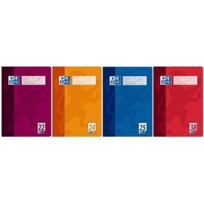Oxford cahier, format a4, linéature 39   seyès, avec une 100050319
