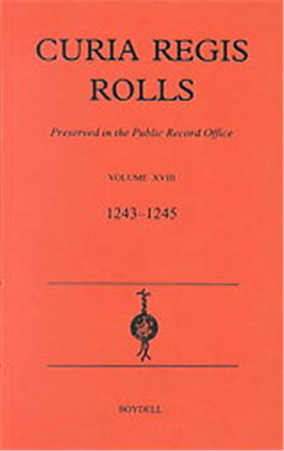 Curia Regis Rolls of the Reign of Henry III