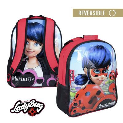 LadyBug Miraculous Sac à dos reversible 2en1 - 40x