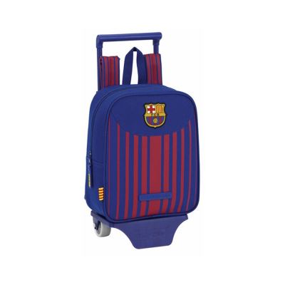F.C. Barcelone Sac à dos Cartable roulettes crèche 22x28x10