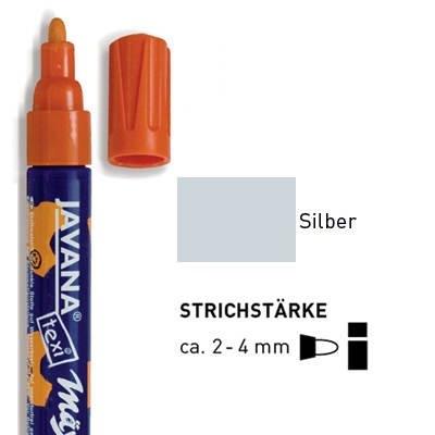 C.kreul marqueur pour tissus javana texi mäx opak, gris 92770