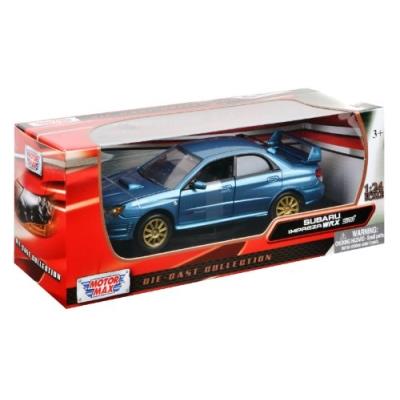 Motormax - 73330w - véhicule miniature - modèle à léchelle - subaru impreza wrx sti - echelle 1 24
