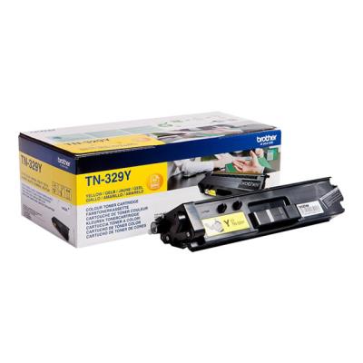 Brother TN329Y - geel - origineel - tonercartridge