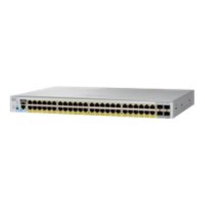 Cisco Catalyst 2960L-48TS-LL - switch - 48 poorten - Beheerd - rack-uitvoering