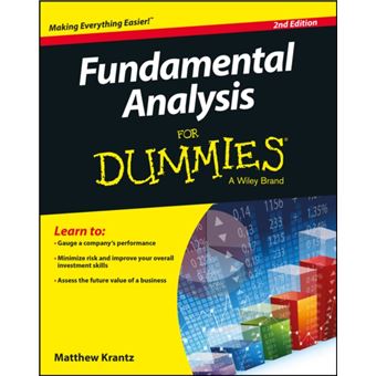 Fundamental Analysis For Dummies (Paperback) Matt Krantz, - Broché ...