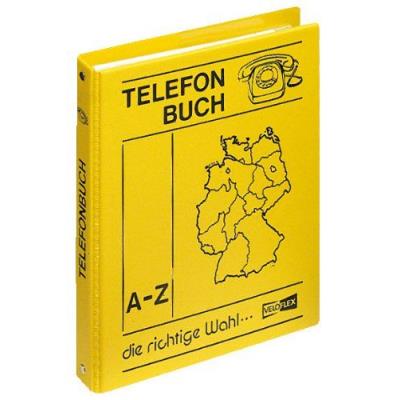 Veloflex Annuaire Téléphonique A5 Jaune (Import Allemagne)