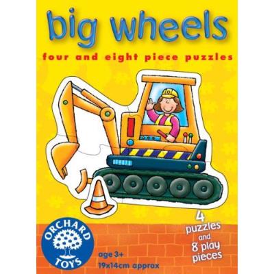 Orchard Toys - Puzzle Enfant - Véhicules à  Grandes Roues Import Grande Bretagne