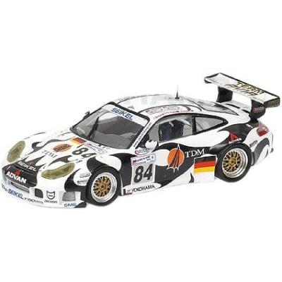 MINICHAMPS - 400046984 - VÉHICULE MINIATURE - PORSCHE 911 GT3 RS BURGESS / COLIN / BAGNAL 24 HEURES DU MANS 2004 - ECHELLE 1:43