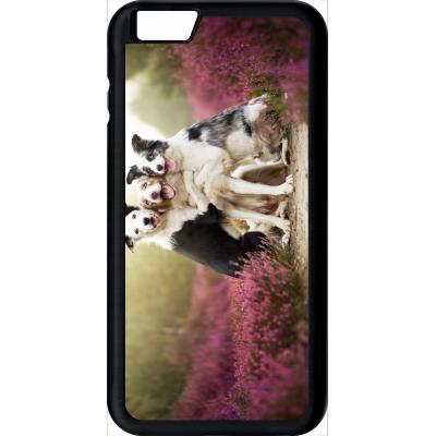 Coque apple iphone 6+ plus trois chiens copains