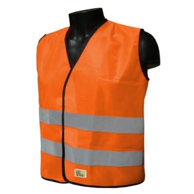 L2s visiokid gilet de sécurité orange 2xs