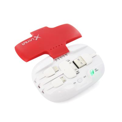 Xlayer Spb136 All-In-One (4000Mah Powerbank Batterie Externe Pour Smartphone Ou Tablette