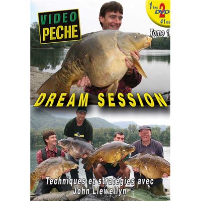 Dream session : Techniques et Stratégies (2 DVD) avec John Llewellyn - Pêche de la carpe - Vidéo Pêche