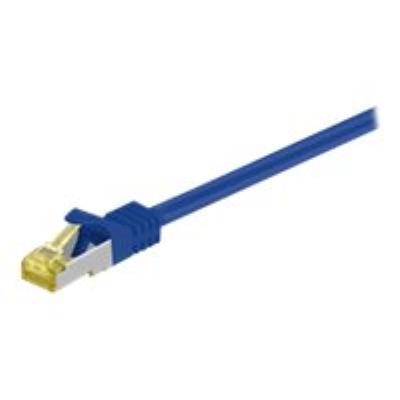 MicroConnect netwerkkabel - 25 cm - blauw