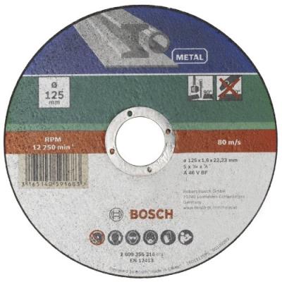 Bosch 2609256316 Disque à Tronçonner à Moyeu Déporté pour Métaux Diamètre 125 Mm