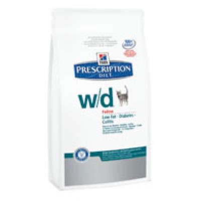 Croquettes hill's prescription diet feline w/d sac 1,5 kg