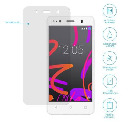 BeCool - bq Aquaris E6 Film Protection en Verre trempé écran protecteur ultra résistant Glass Screen Protector pour SMART-NAME