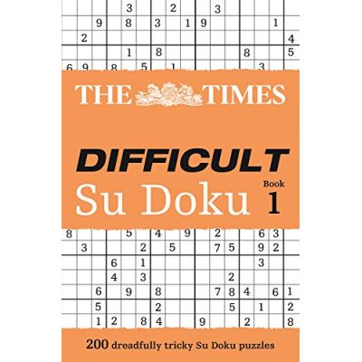 Times Difficult Su Doku
