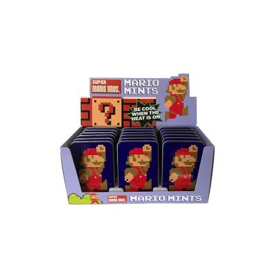 Bonbons Nintendo 1 boite Mario 8-bit Menthe