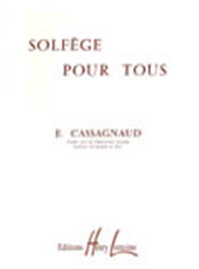 SOLFEGE POUR TOUS SANS ACCOMPAGNEMENT