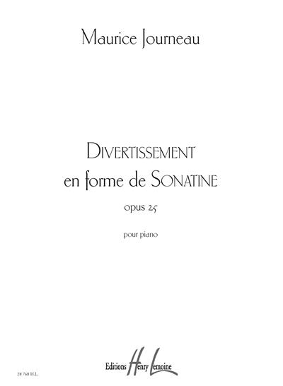 DIVERTISSEMENT EN FORME DE SONATE