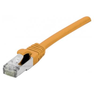 Cordon patch rj45 f utp cat 6a lsoh snagless orange - 0,15 m