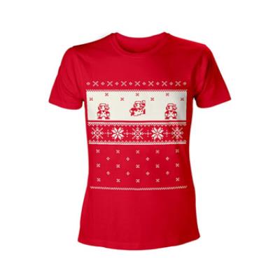 Nintendo T-Shirt X-Mas Mario (L)
