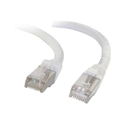 C2G Cat6a Booted Shielded (STP) Network Patch Cable - verbindingskabel - 5 m - wit