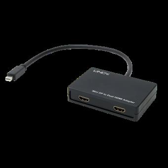 Adaptateur mini-DP vers 2x HDMI, actif - 1