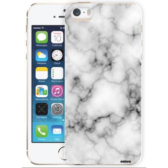 coque iphone 5 marbre blanc