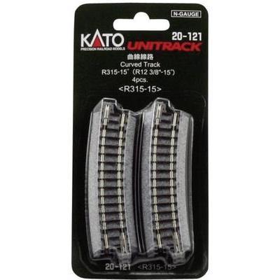 Rail courbe r315 15 n kato 20-121 7078104