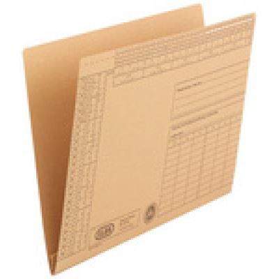 elba elba classeur de rangement, carton natron, 230g/m2 noir
