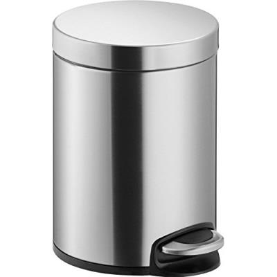 Helit h2403400 tretabfallbehälter classic acier inoxydable - 5 l (argent)