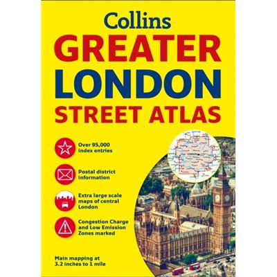 Greater London Street Atlas (Jp Oversized)