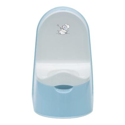 BÉBÉ-JOU - 602853 - POTTY TRAINER - PETIT POT À 2 HAUTEURS - LITTLE MICE - BLEU