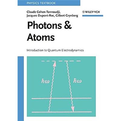Photons and Atoms: Introduction to Quantum Electrodynamics