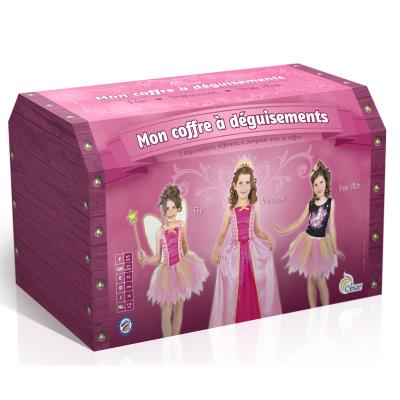 Coffret 3 Déguisements : Fée - Princesse - Popstar : 3/5 ans César