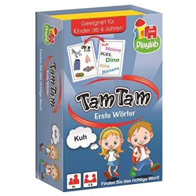 Jumbo jeux 18170 - tam tam première mots, jeux de cartes
