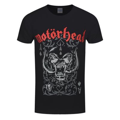 Motorhead T-Shirt Playing Card Homme Noir - Taille M