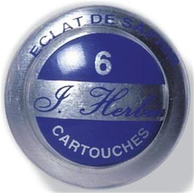 HERBIN BTE 6 CART ECLAT SAPHIR