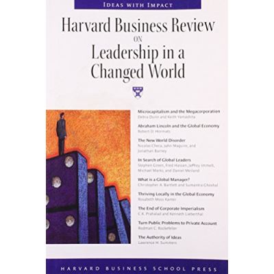 Harvard Business Review On Leadership In A Changed World, Harvard ...