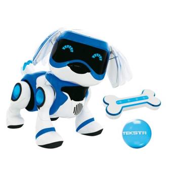 chien bleu robot
