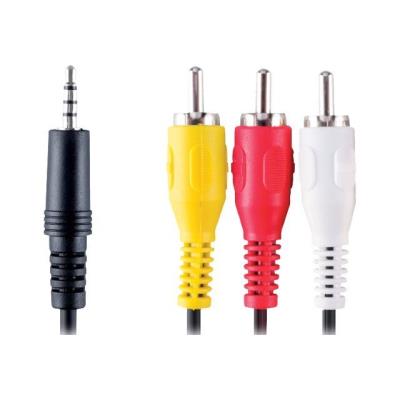 Bandridge Valueline video/audio-kabel - composietvideo/-audio - 2 m