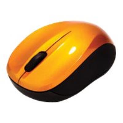 Verbatim Wireless Mouse GO NANO - muis - RF - vulkanisch oranje