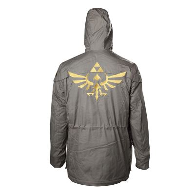 ZELDA - Parka with Golden Logo (L)