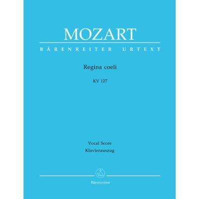 Partitions classique BARENREITER MOZART W.A. - REGINA COELI KV 127 - REDUCTION CHANT, PIANO Choeur et ensemble vocal